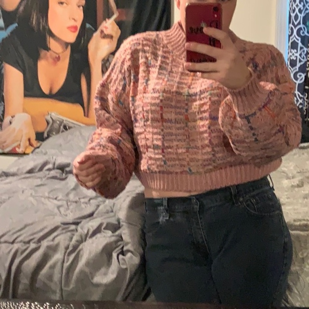1 LEFT🆕🍭Knit Bubblegum Sweater - Picture 3 of 8